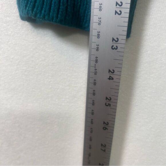 Eddie Bauer Vintage Green Henley Style Knit Long Sleeve Cotton Sweater Size XL - Picture 10 of 10